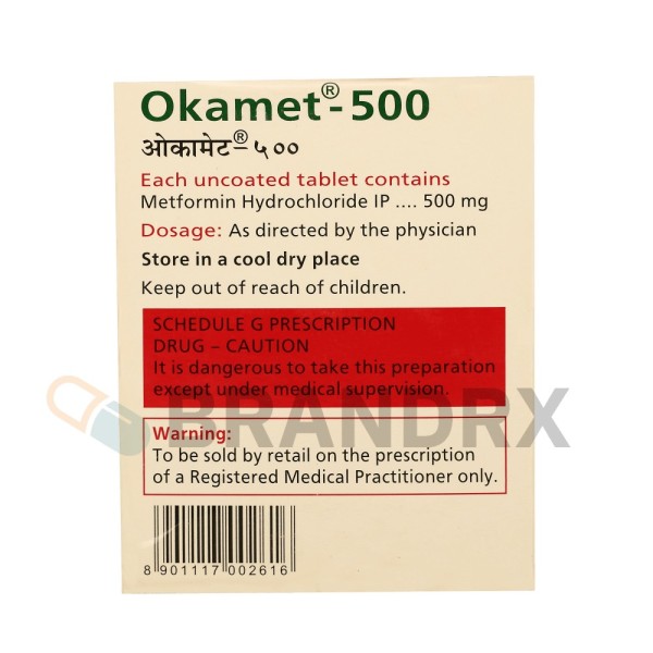 Okamet 500 mg Cipla